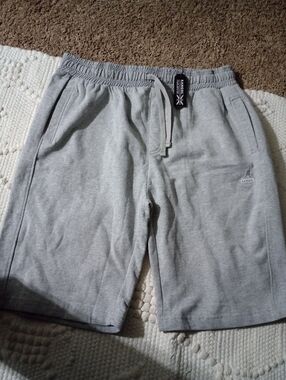 Kangol Heather Gray Fleece Shorts